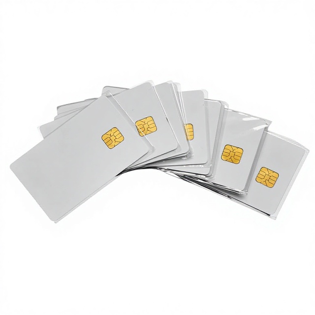 High-quality Blank PVC Sle 4442/4428/5542/5528 Intelligent SIM IC Card