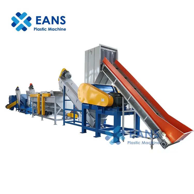 Pet Flessen Recycle Polyester Vezel Making Machine