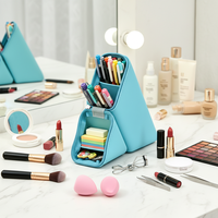 Sac de rangement personnalisé, étui à stylos en silicone imperméable, porte-stylos souple, sac de papeterie pour enfant, cadeau promotionnel avec fermeture à glissière