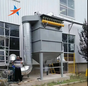 Sistema Industrial de Colector de Polvo por Pulso con Bomba de Motor, Soplado Inverso Tipo DMC, 99.9% de Eficiencia, Bolsas Impermeables para Fundición de Metal - Product Image 6