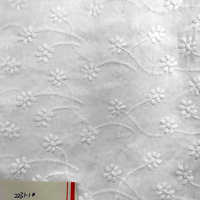 Tissu de coton biologique de haute qualité dentelle pur coton brodé pleine échelle tissu creux tissé techniques pour mariage direct dubaï