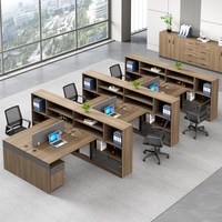 Échantillon Gratuit - Bureau Modulaire Moderne en Bois Personnalisable - Poste de Travail Extensible et Convertible - Mobilier Commercial
