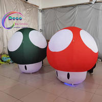 Décoration gonflable en forme de champignon mignon pour centre commercial, fête d'enfants, événement, exposition, spectacle
