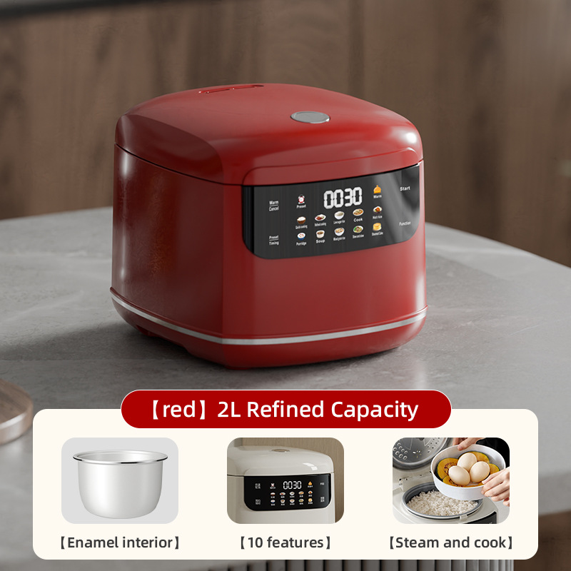 Red enamel inner liner