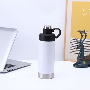Mug de voyage isotherme en acier inoxydable 750 ml avec poignée pliable, grande capacité, maintien au chaud de l'eau bouillante pendant 12 à 24 heures - Product Image 5