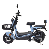 Scooter électrique à pédales 48V abordable pour hommes et femmes, vélo électrique, cyclomoteur électrique, batterie amovible, vélo électrique pour usage quotidien