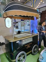 Petit tricycle électrique Tuk Tuk Mini camion de café et de crème glacée camion de restauration rapide à vendre