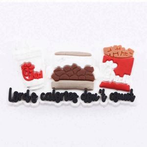 จี้รองเท้าพีวีซีแบบกำหนดเอง ของตกแต่งรองเท้า ชิค-ฟิล-เอ รองเท้าคล็อก ขายส่ง จี้รูปอาหาร - Product Image 4