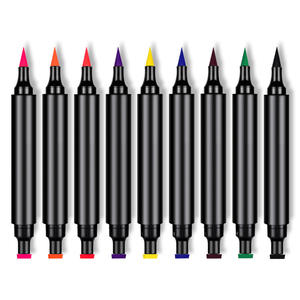 Delineador de ojos con <span class=keywords><strong>sello</strong></span> triangular sin logotipo, bolígrafo de diamante de doble cabeza, resistente al agua, de secado rápido, <span class=keywords><strong>sello</strong></span> de Tubo negro, delineador de ojos - Product Image 2