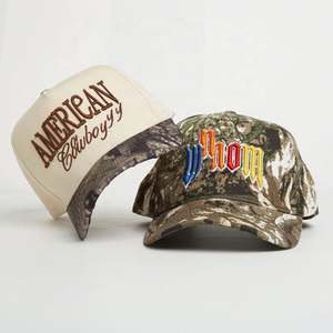 Gorra de Béisbol con Bordado Personalizado y Camuflaje Impreso por Sublimación, 100% Poliéster, Gorra Táctica para Adultos - Product Image 5