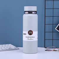 Bouteilles d'eau avec logo personnalisé Flacons à vide en acier inoxydable Thermos numérique 2025 Dernière bouteille intelligente Led sur couvercle
