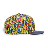2025 vente chaude corde chapeau couleur imprimé Snapback casquette avec patch personnalisé 5 panneau casquette de Baseball avec bord plat