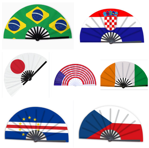 Ventilateur Clack 2026 pour Match de Football, Édition Spéciale Pays, <span class=keywords><strong>48</strong></span> Pays, Pliable, Portable, pour Événements Sportifs, Ventilateur Clack Grec - Product Image 1