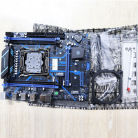 Motherboard New South China X99-QD4 untuk Game Komputer ATX Lga 20113 Mendukung Unit Pemrosesan Pusat Desktop 2666V3