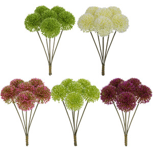 ดอกไฮเดรนเยียประดิษฐ์ก้านเดี่ยวจากพลาสติกสำหรับตกแต่งงานแต่งงาน - Product Image 2