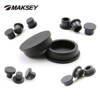 Bouchon d'étanchéité en caoutchouc MAKSEY 3/5/7/9/10/13/20mm pour bouteille d'eau, capuchon plat, embout de tuyau, couvercle anti-poussière OEM, bouchon étanche