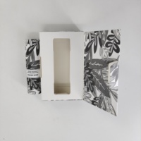 Boîte d'emballage en carton personnalisée avec logo imprimé, emballage en papier pliable pour cosmétiques, rouge à lèvres, emballage de boîte cosmétique