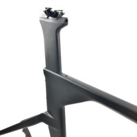 Haute qualité plus récent Hongfu T800 cadre de vélo en carbone disque contre la montre TT cadre FM109-D