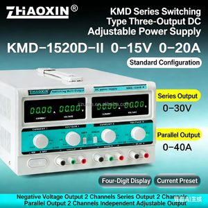 ZHAOXIN KMD Serious KMD-1520D-II Three Output DC Adjustable Power Supply 15V/30V/40V High Precision <strong>Industry</strong> Use 50Hz - Product Image 2