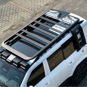 Aluminum Car Roof Luggage Rack Baskets Side Ladder Side Box Side Tent Roof Box Loading Series for Leopard Ti7 - Product Image 5