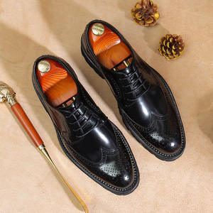 Gran Promoción 2025: Botas Chelsea Clásicas de Cuero Genuino Impermeables para Hombre, Estilo Británico de Caña Alta, Brillantes y Elegantes - Product Image 1