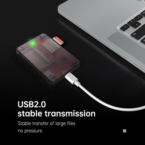 FB 680s Universal USB2.0 High-Speed Card Reader Lar Car Android <strong>Computer</strong> with Truck-loaded Mobile Phone &amp; TF/SD CF Card Slots - Product Image 6