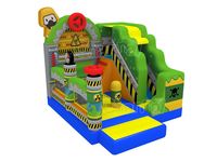 Enfants Jouet Collection Gonflable Peigne Rebond saut obstacle sauteur château de saut avec toboggan gonflable combo videur