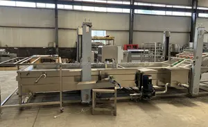 Industrial Fully Automatic French Fries Making Machine Chips Fries Making Machine Potato French Fries Machine