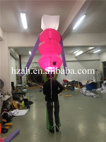 Marionnettes gonflables à éclairage LED, pièces, Costume pour fête de carnaval