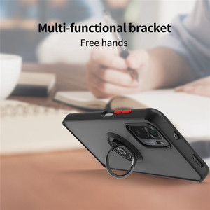 Funda Magnética para Teléfono con Anillo de Adsorción Magnética de Cobertura Total de 360 Grados, Funda Translúcida para Teléfono <span class=keywords><strong>Redmi</strong></span> K50 PRO <span class=keywords><strong>K40</strong></span> POCO F3 - Product Image 5