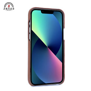 Étui de téléphone en cuir véritable de luxe, antichoc, protège le téléphone, étui de téléphone avec bande de protection pour le poignet, étui de téléphone tendance - Product Image 3