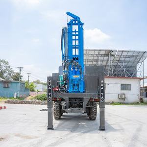 300m 500m 4WD 트럭형 물 우물 드릴링 장비 (공기 압축기 포함) - Product Image 6