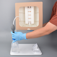 Simulador de punción lumbar, entrenador de punción epidural y tapa espinal, maniquí de entrenamiento de habilidades médicas, anatomía de vértebras lumbares de silicona