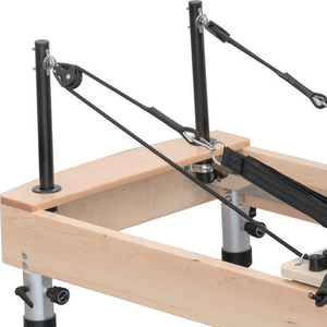 Reformer Pilates en érable économique, réglable, portable et durable, avec emballage en bois, répondant aux besoins de fitness à domicile et commerciaux - Product Image 2