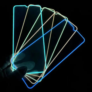 Verre trempé lumineux pour Xiaomi <span class=keywords><strong>Redmi</strong></span> <span class=keywords><strong>Note</strong></span> 11E 11S 11 <span class=keywords><strong>10</strong></span> 9 s Pro Max 9 S 12 8T protecteur d'écran 11t 11 lite 5G SE Poco X3 <span class=keywords><strong>Film</strong></span> - Product Image 2
