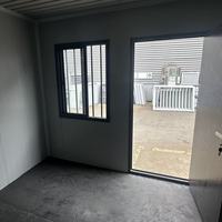 Maison conteneur préfabriquée standard de 20 pieds, modulaire, pour le logement des travailleurs de chantier