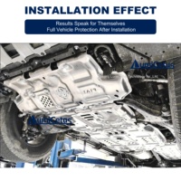 Plaques de protection LumiCetus 5,5 mm pour Prado LC250 2.4T / GX550 2.4T, protection inférieure du moteur tout-terrain, alliage d'aluminium haute résistance 5052