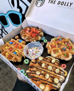 印刷済み無料サンプル紙 カスタムロゴ ポップコーン コーンドッグ ホットドッグ バーガー シート ワッフルスティック トレイ 紙箱 ラップ紙付き - Product Image 2