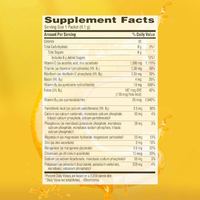Poudre de vitamine C d'acide ascorbique 1000mg, avec étiquette personnalisée, supplément quotidien d'extrait de soutien immunitaire avec électrolytes de zinc et de manganèse