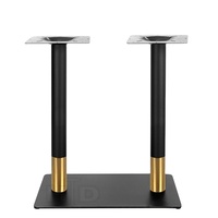 Pieds de table modernes en acier inoxydable 201/304, meilleurs prix, pour restaurant, salle à manger, cuisine, hôtel, base de table dorée