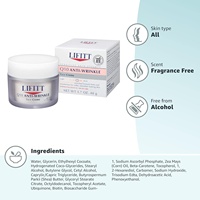 Lifitt Crème Visage Anti-Rides au Rétinol et au Collagène pour Hydrater, Raffermir la Peau, Estomper les Ridules, Éclaircir et Lutter contre le Vieillissement