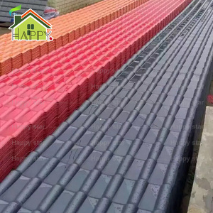 Lámina de Techo Española de PVC ASA, Resistente a <span class=keywords><strong>la</strong></span> Corrosión, Teja de Resina Sintética para Techos en Zonas Costeras - Product Image 6