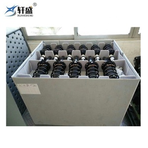 Heavy duty plastic pallet box for cargo & storage equipment