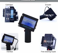Nouvelle imprimante d'étiquettes à jet d'encre industrielle portable de haute qualité, mini, à séchage rapide, écran tactile LCD, multi-usages, garantie 1 an