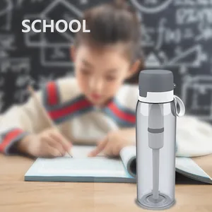 Backpacking Water Filter Water Personal Purifier Filter Bottle With Straw Carbon Filter Drink Bottle Camping Hiking