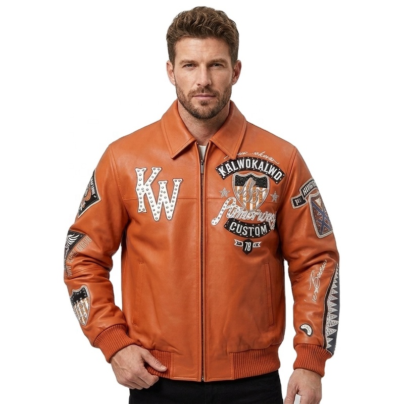 Custom Sheepskin American Size Varsity Coats