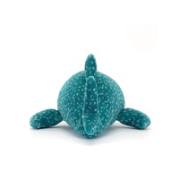Boneka Paus Abu-abu British Jelly Cat Super Lembut, Boneka Penghibur untuk Anak-anak, Hadiah Tahun Baru untuk Anak Perempuan