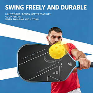 Juego de Palas de Pickleball de Fibra de Vidrio Confiables para Varsity con Alto Efecto y Aprobado por la USAPA, Incluye Kit Completo de 2 Palas - Product Image 3