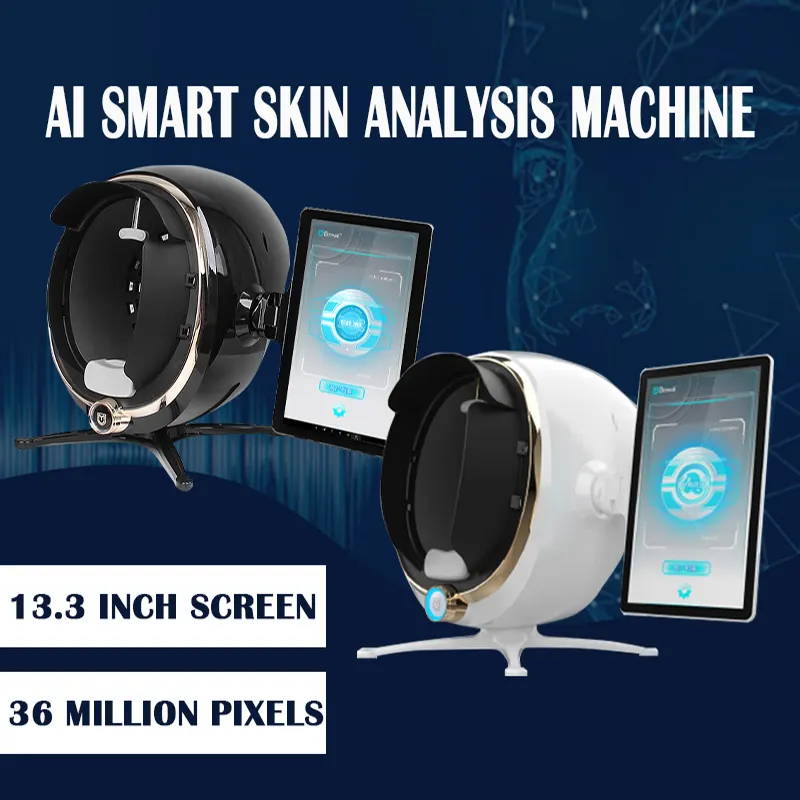 D Offre Spéciale 5 Spectra analyseur de peau du visage, Machine de détection de pores d'acné Melasma avec IPad analyseur de détection du visage