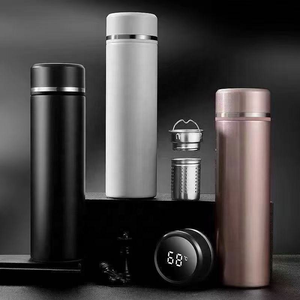 500ml 17oz Vakuum-Thermoskanne mit Individuellem Logo, LED-Temperaturanzeige, Edelstahl Smart Wasserflasche mit Filter und <span class=keywords><strong>Infuser</strong></span> - Product Image 2